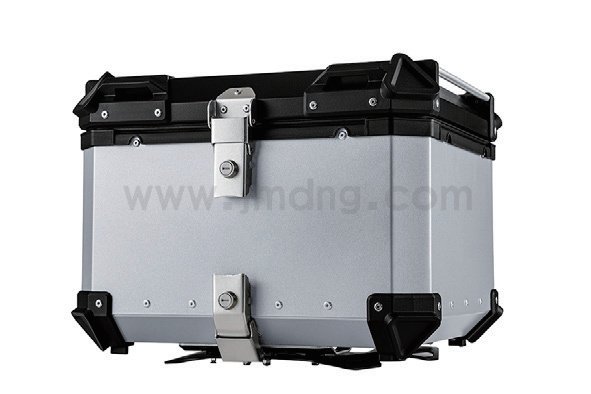 55L Sliver Plating Motorcycle Top Box
