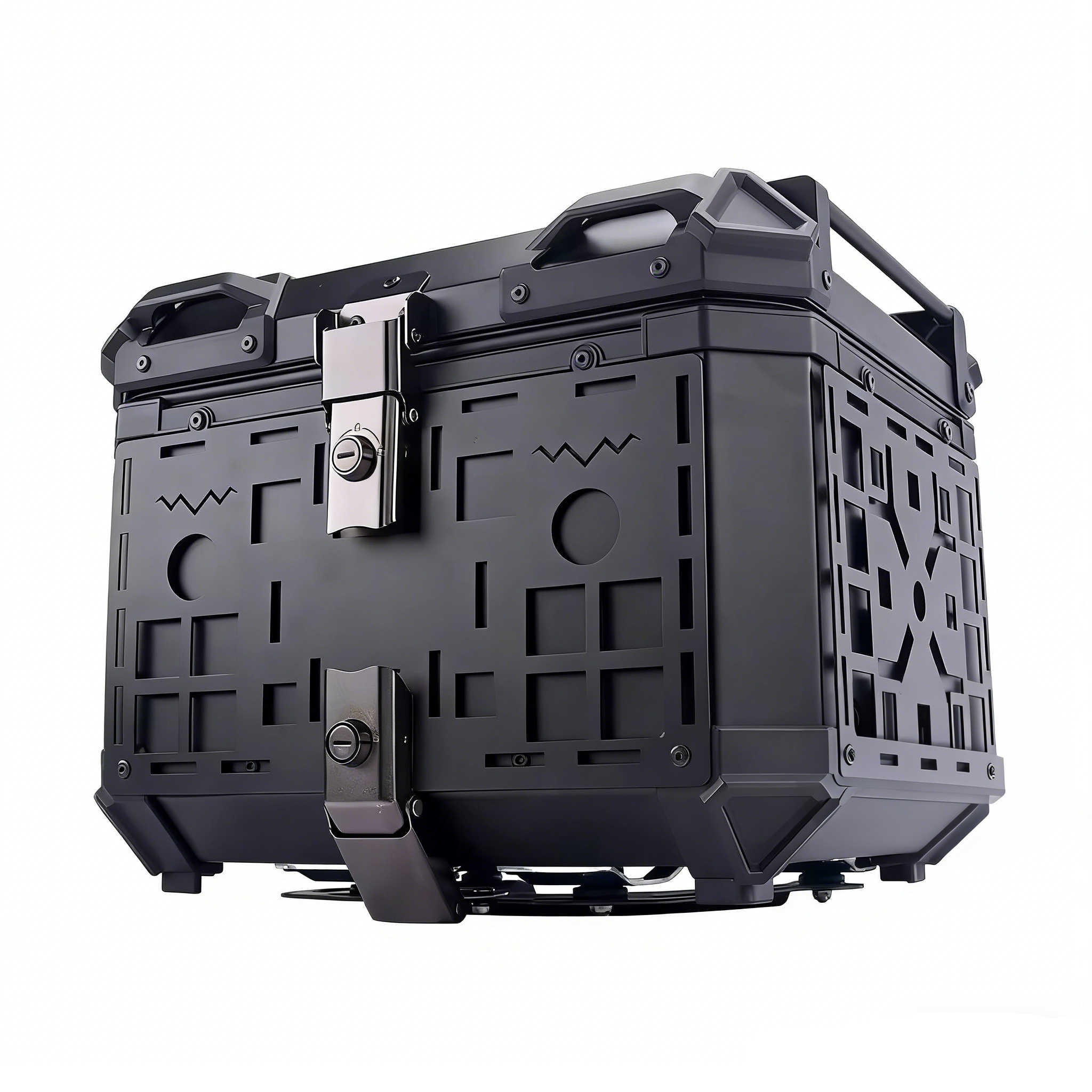 45L Black Customized Motorcycle Top Box